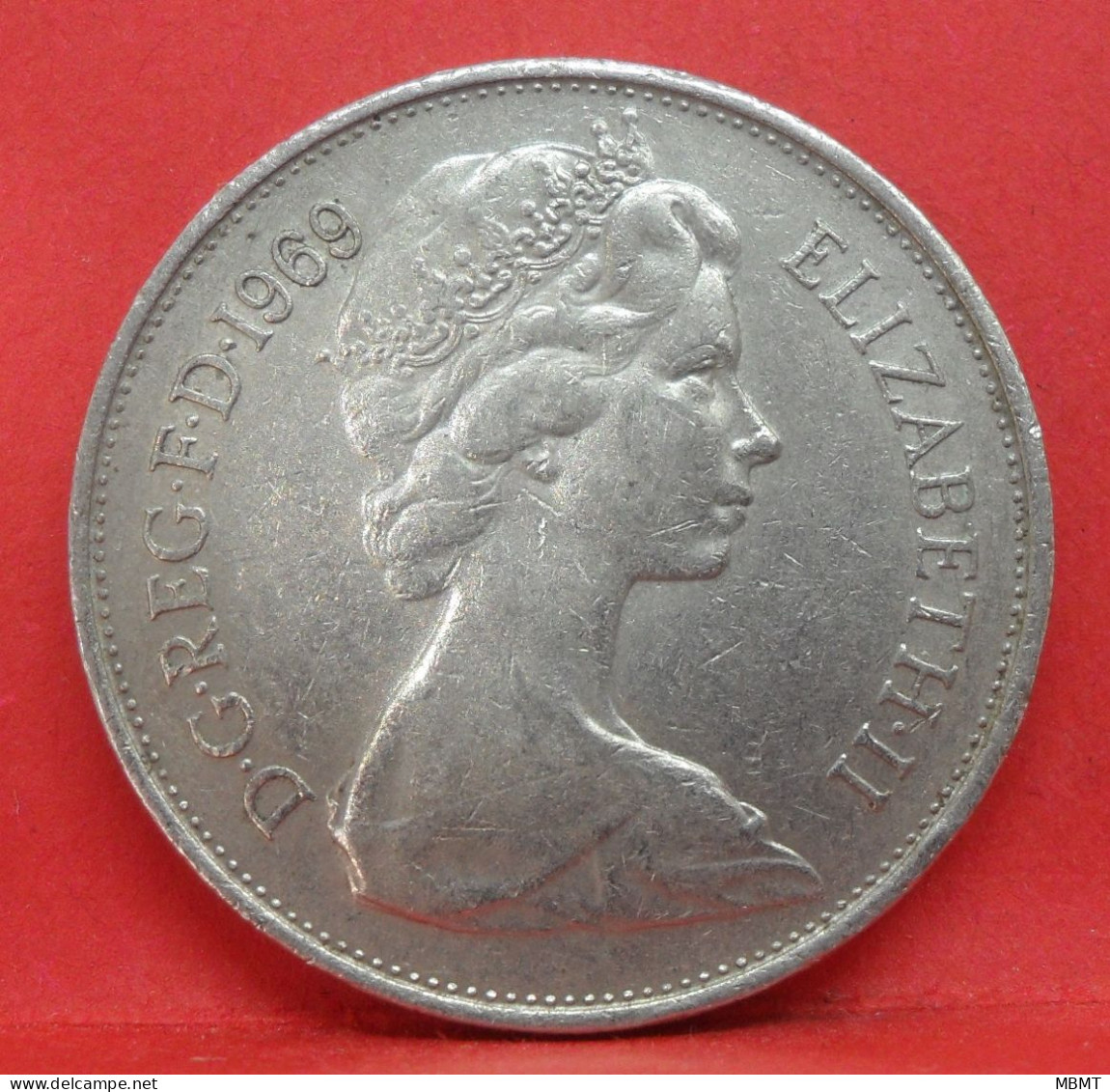 10 Pence 1969 - TTB - Pièce Monnaie Grande-Bretagne - Article N°2816 - 10 Pence & 10 New Pence