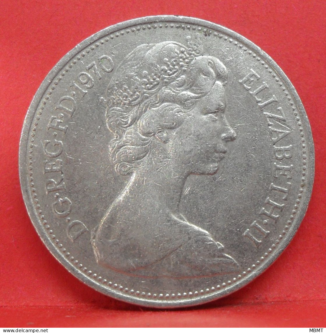10 Pence 1970 - TB - Pièce Monnaie Grande-Bretagne - Article N°2818 - 10 Pence & 10 New Pence