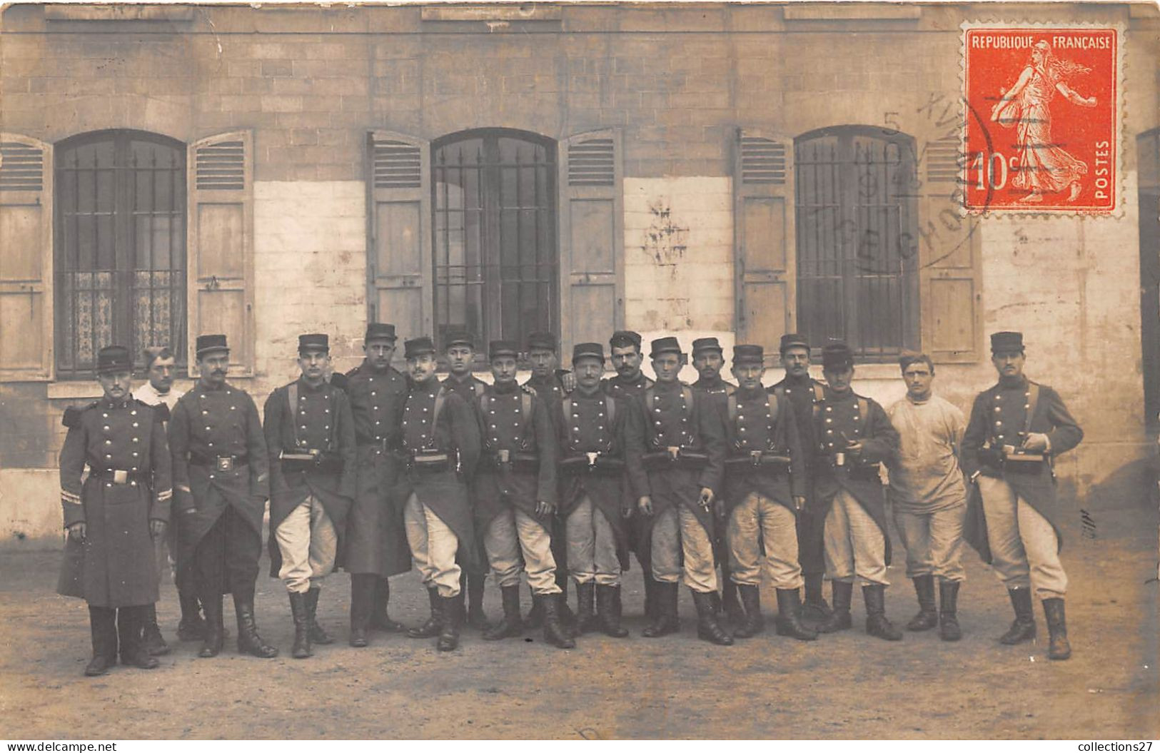 PARIS-75016- 4 CARTES PHOTO - MILITAIRE - - Arrondissement: 16