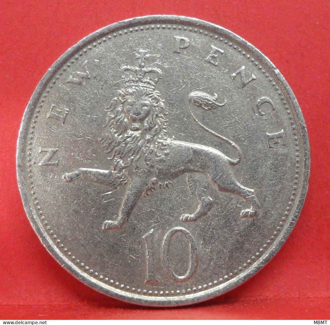 10 Pence 1977 - TB - Pièce Monnaie Grande-Bretagne - Article N°2824 - 10 Pence & 10 New Pence