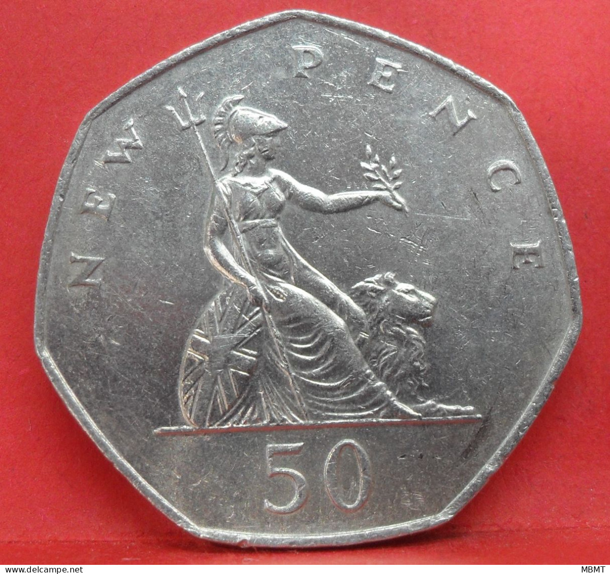 50 Pence 1977 - TTB - Pièce Monnaie Grande-Bretagne - Article N°2837 - 50 Pence