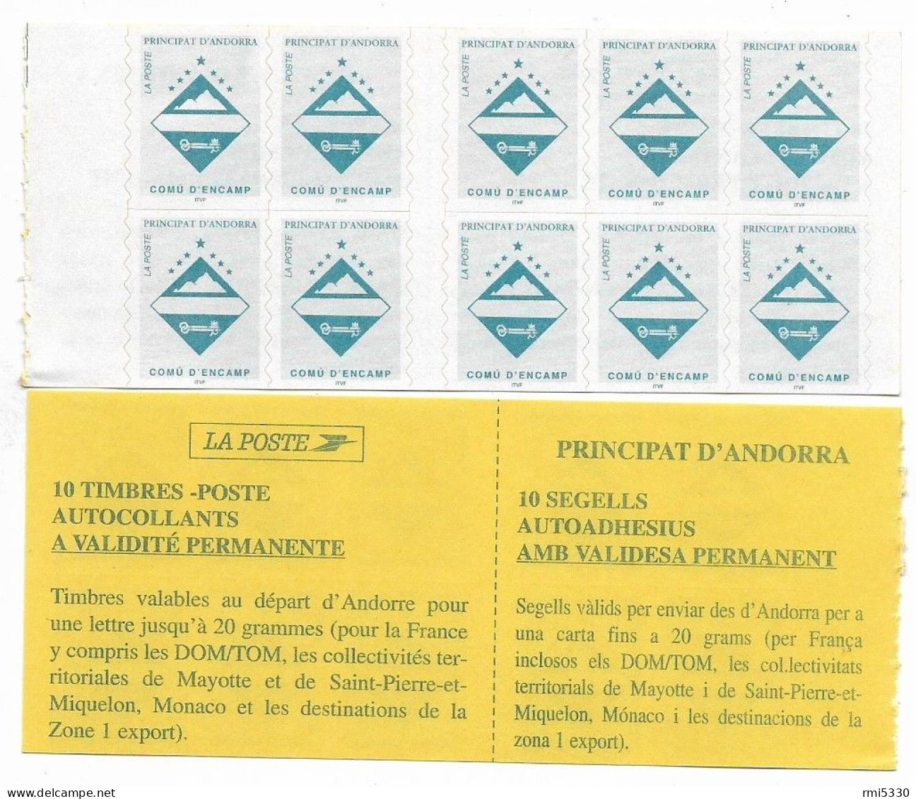 Carnet N° 7 10 TVP 1997 - Cuadernillos