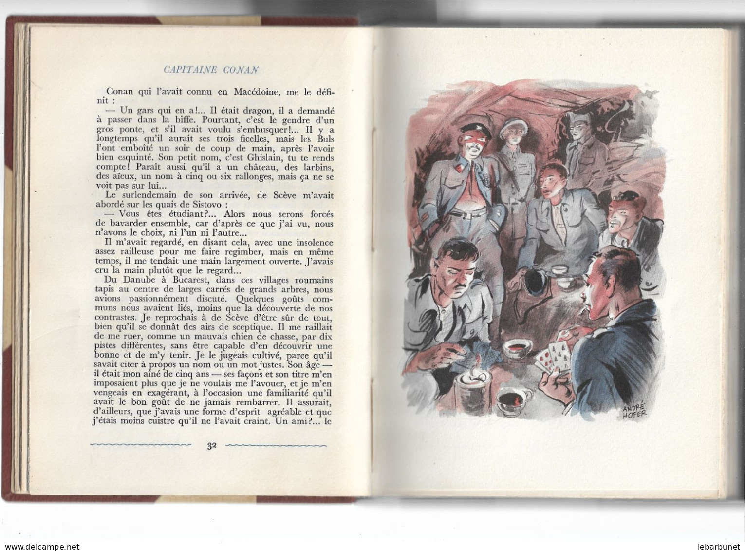 Livre Ancien 1951 Capitaine Conan Par Roger Vercel - Action