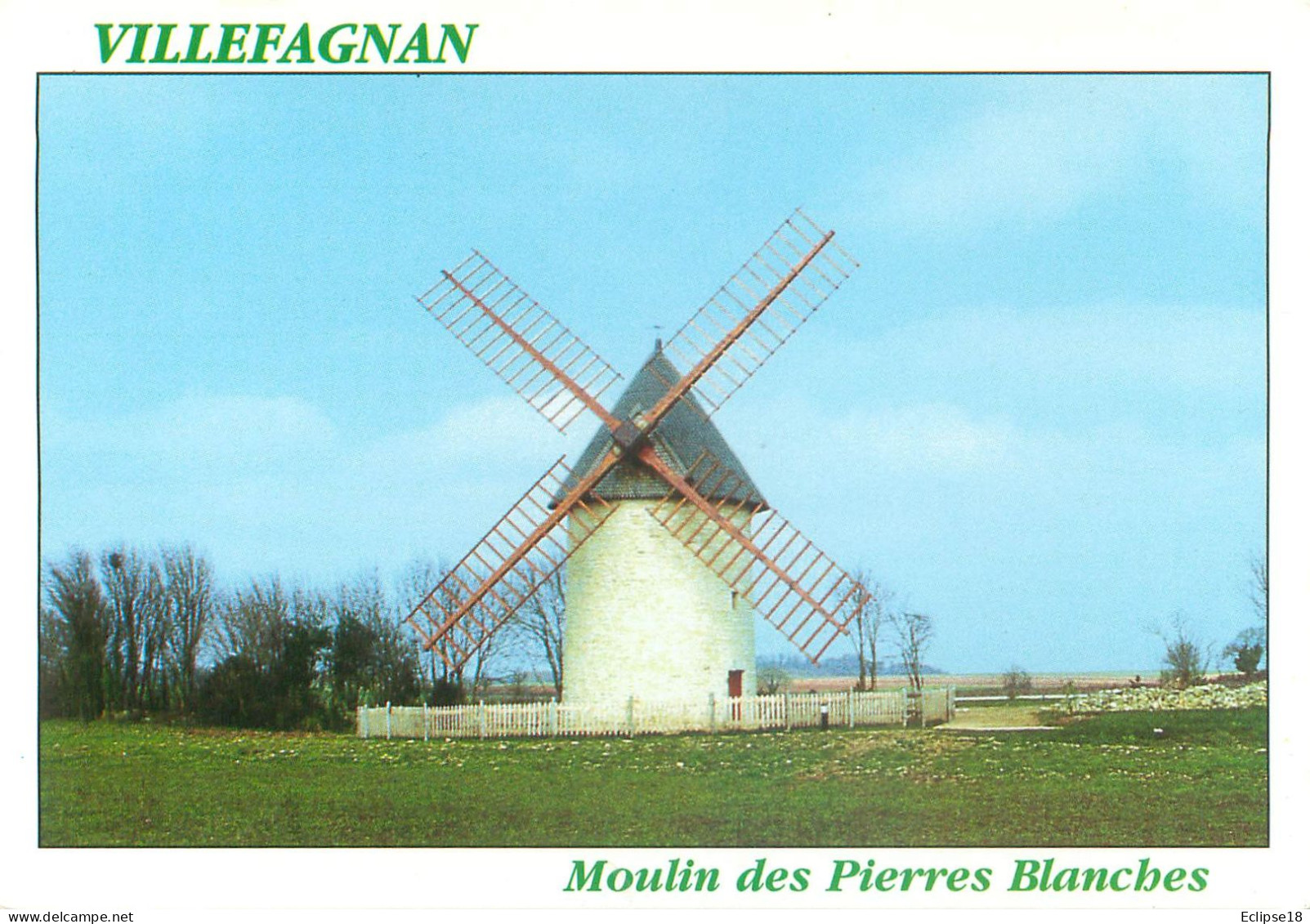 Villefagnan - Moulin Des Pierres Blanches      O 521 - Villefagnan