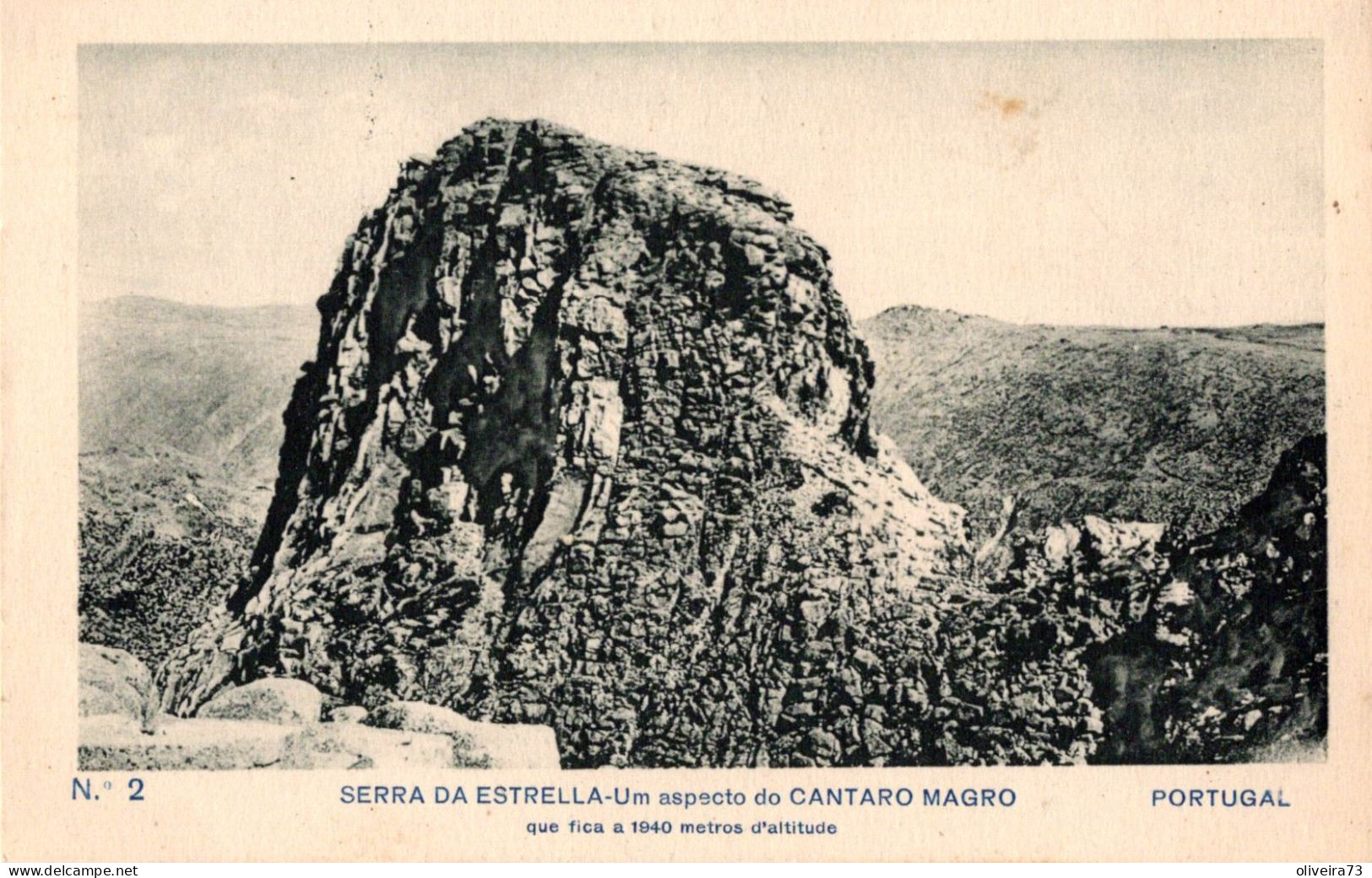 SERRA DA ESTRELA - Um Aspecto Do Cantaro Magro - PORTUGAL - Castelo Branco