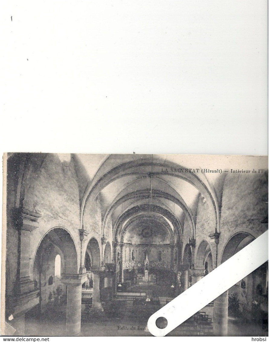 Hérault,  La Salvetat, Intérieur De L'Eglise - La Salvetat