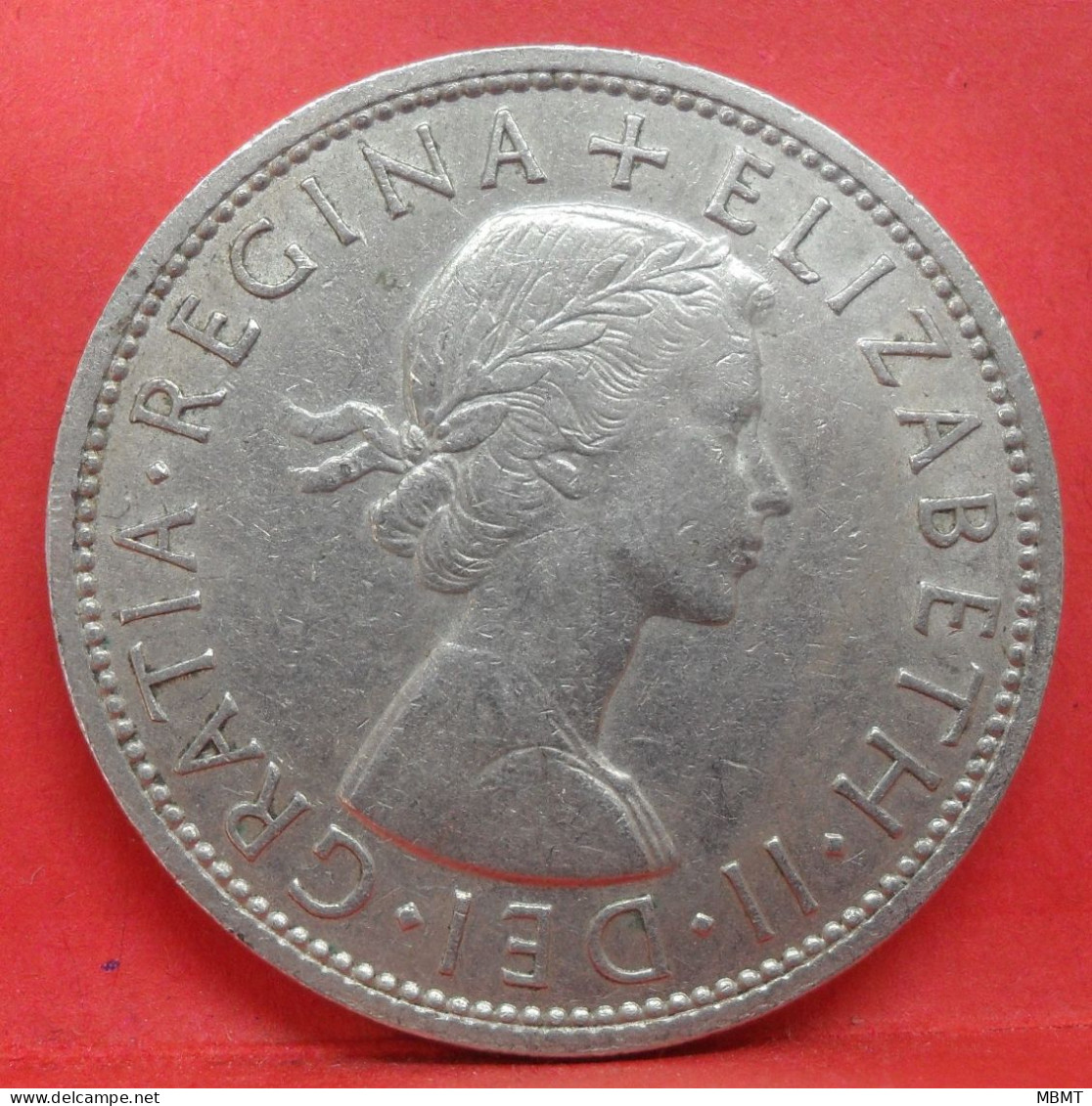 1/2 Crown 1960 - TTB - Pièce Monnaie Grande-Bretagne - Article N°2895 - K. 1/2 Crown