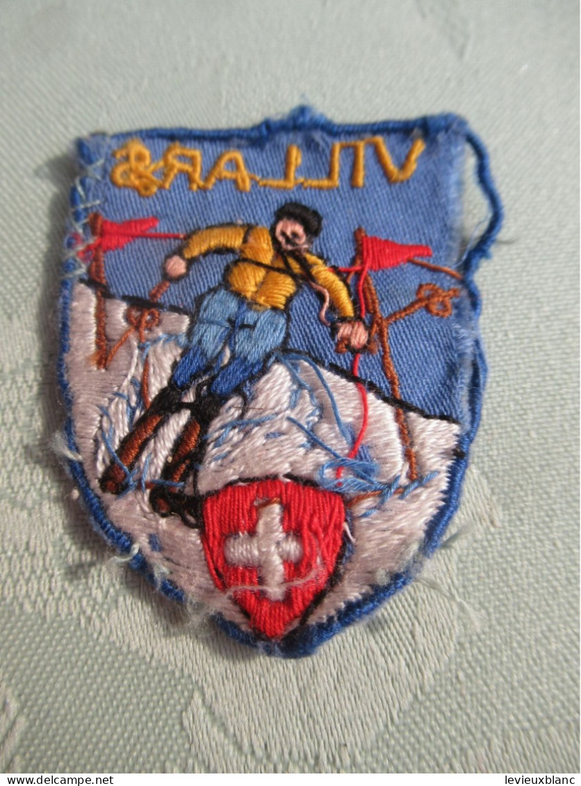 Ecusson Tissu Ancien / France /VILLARS / Haute  Savoie/ Alpes Françaises/Vers 1960 -1970      ET387 - Blazoenen (textiel)