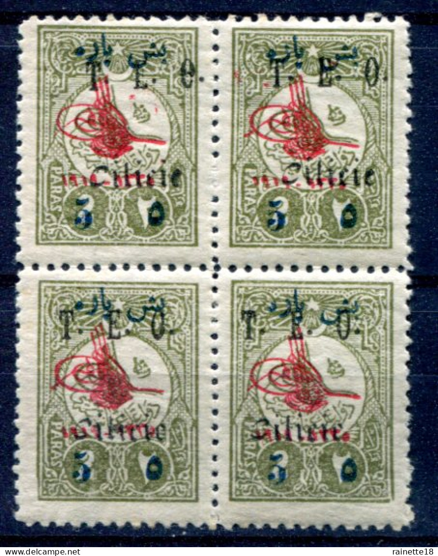 Cilicie         58 ** Bloc De 4 - Unused Stamps