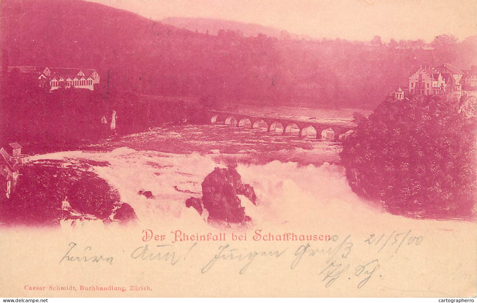 Switzerland Der Rheinfall Bei Schaffhausen - Hausen Am Albis 