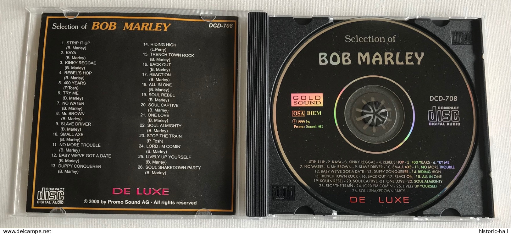 BOB MARLEY - Selection - CD -  2000 -  RUSSIAN Press - Reggae