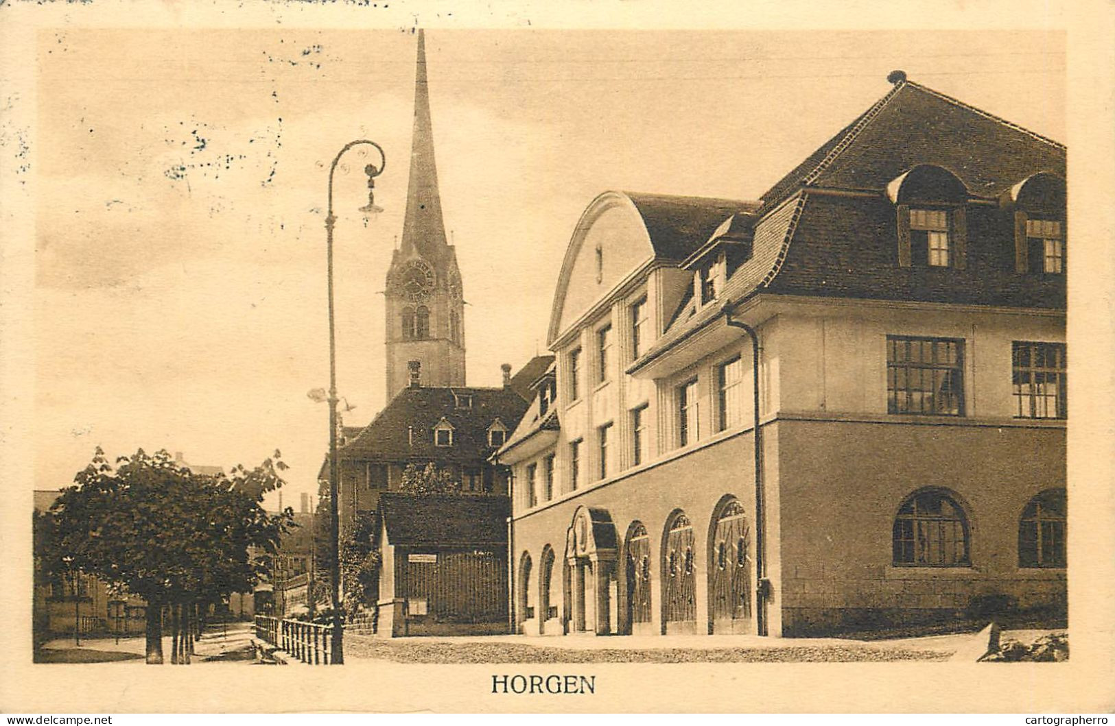 Switzerland Horgen 1913 Karl Kunzli Tobler Zurich - Horgen