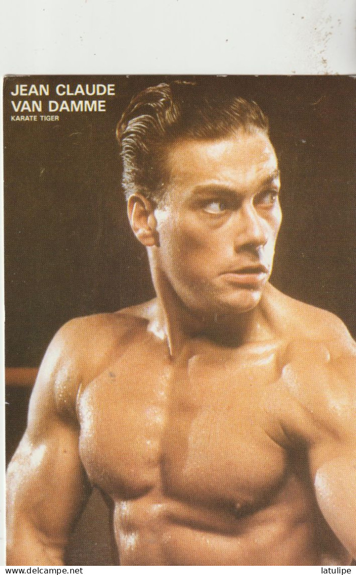 Carte De Jean  Claude Van Damme _ Karaté Tiger - Sportifs