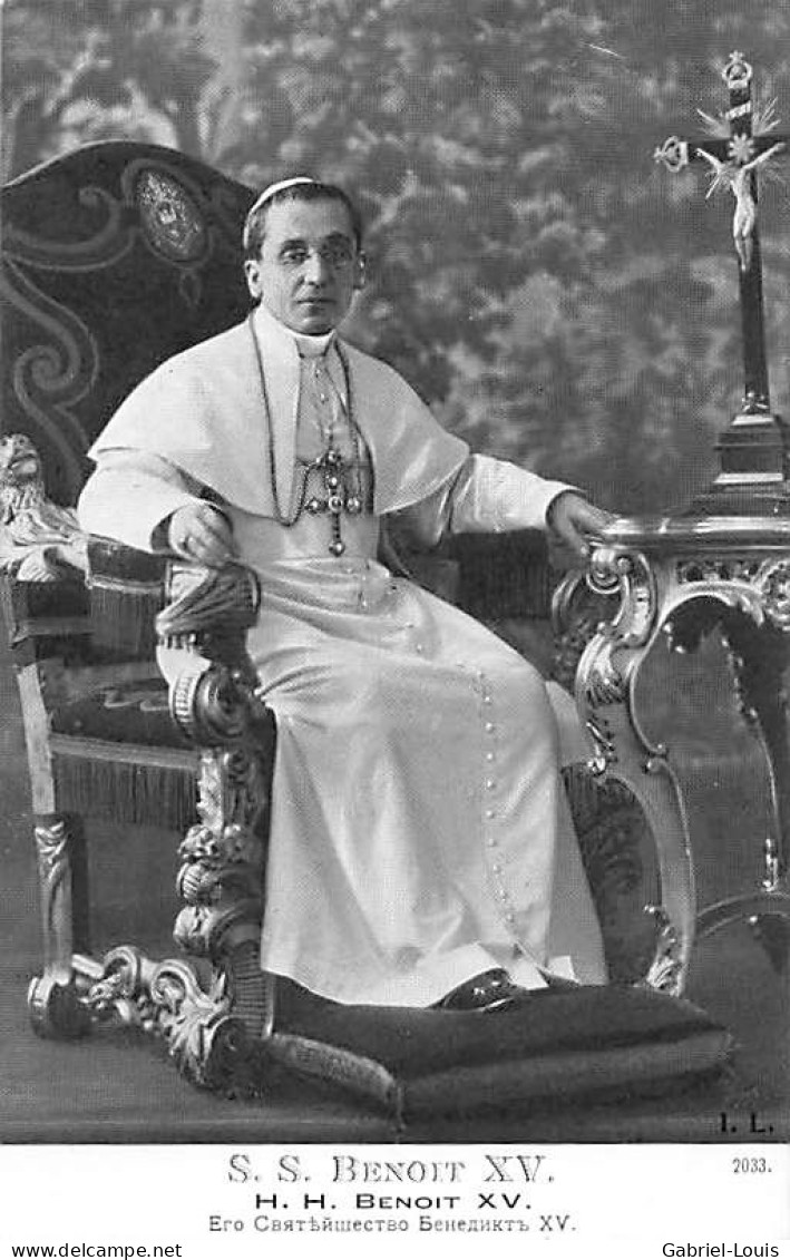 S.S. Benoit XV H.H. - Popes