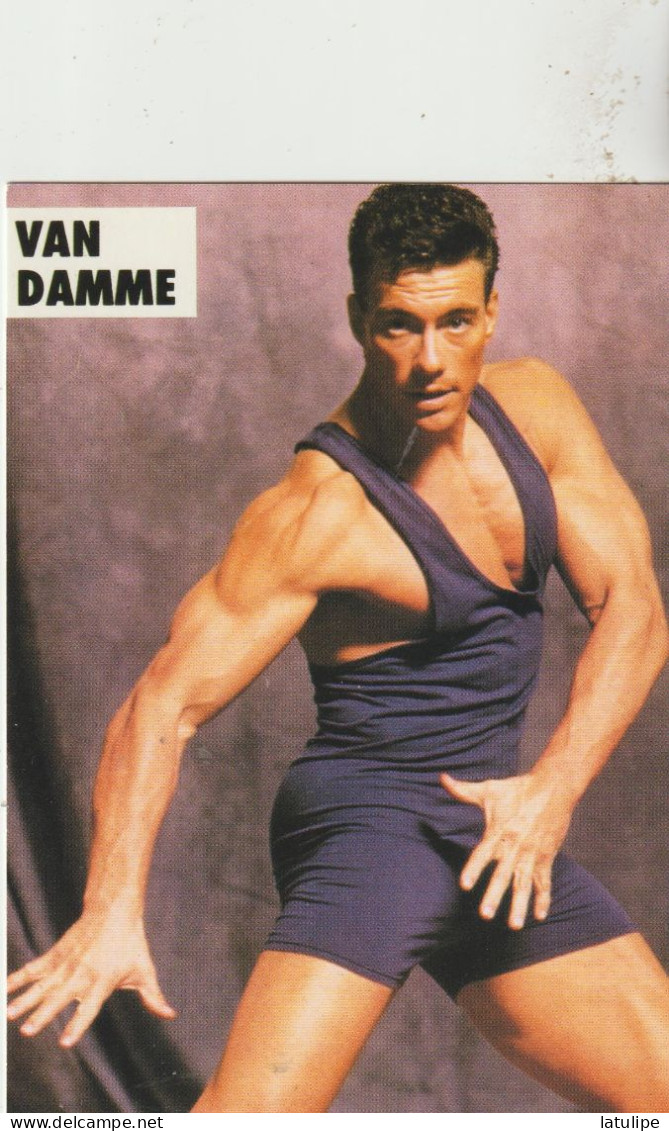 Carte De Jean  Claude Van Damme _ Karaté Tiger - Sportler