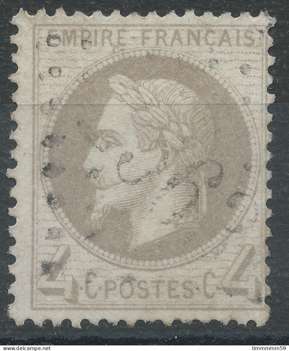 Lot N°77074   N°27B, Oblitéré GC 2563 Moulins-Engilbert, Nièvre (56), Indice 4 - 1863-1870 Napoléon III Lauré