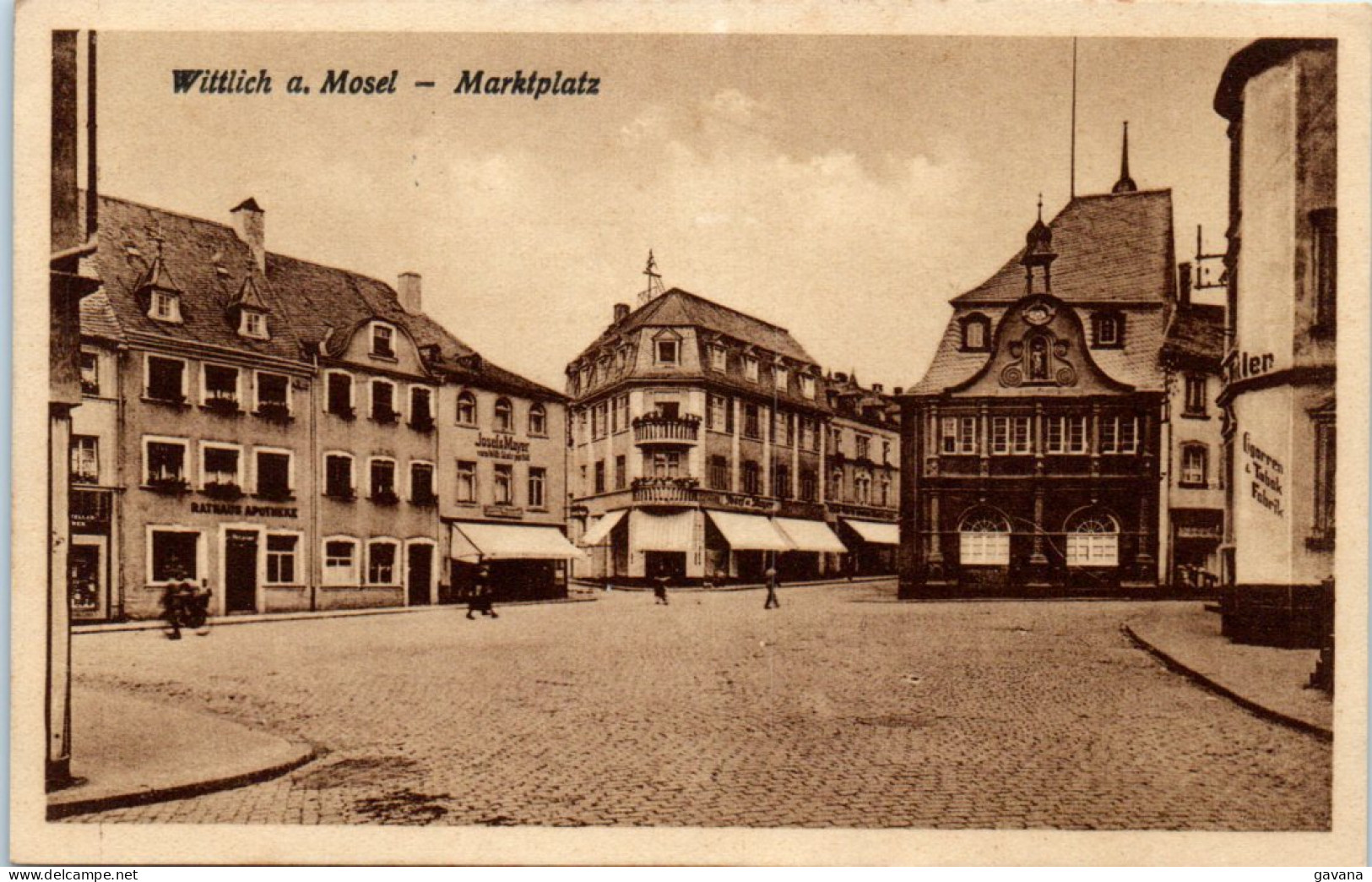 WITTLICH A; Mosel - Marktplatz  - Wittlich