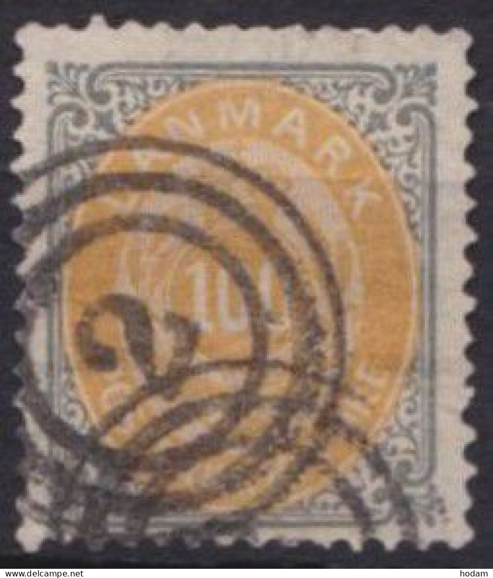 MiNr 31 II YA, Sauberer Nr-Stempel "2" - Used Stamps