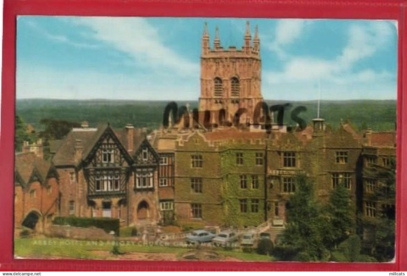 WORCESTERSHIRE   MALVERN  ABBEY HOTEL + PRIORY CHURCH Pu 1977 - Malvern