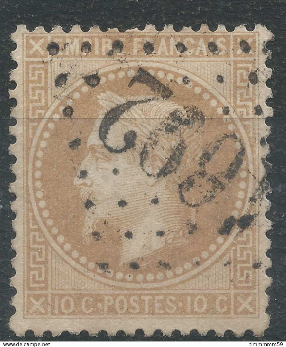 Lot N°77086   N°28B, Oblitéré GC 4692 Baixas, Pyrénées-Orientales (65), Indice 13 - 1863-1870 Napoléon III Lauré