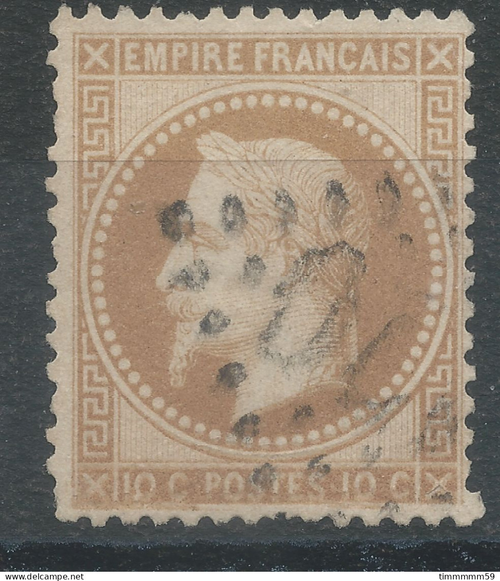 Lot N°77092   Variété/n°28A, Oblitéré GC, Filet SUD - 1863-1870 Napoléon III Lauré