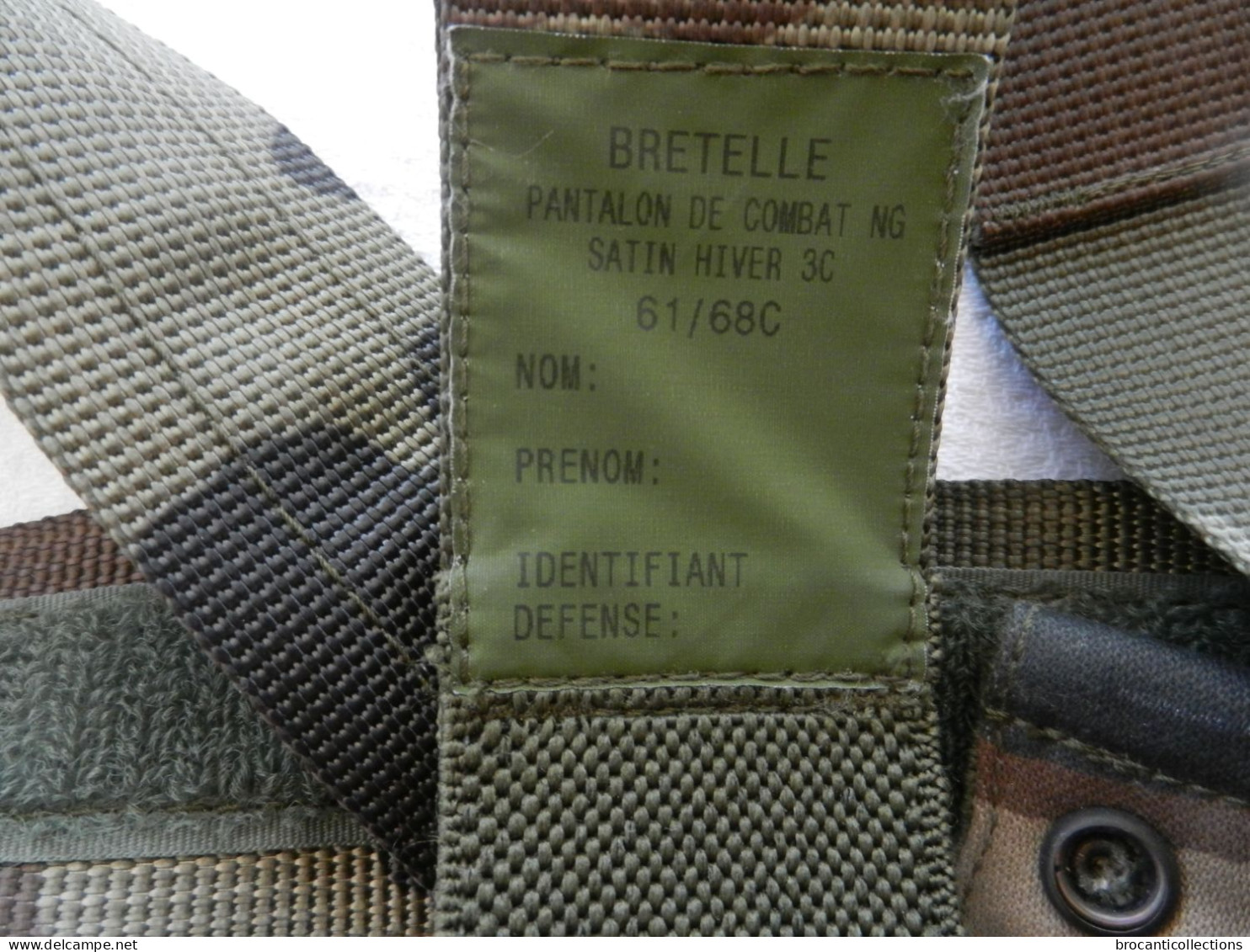 Bretelle Militaire Française Multifonctions Pour Arme - Musette Etc. - Equipement
