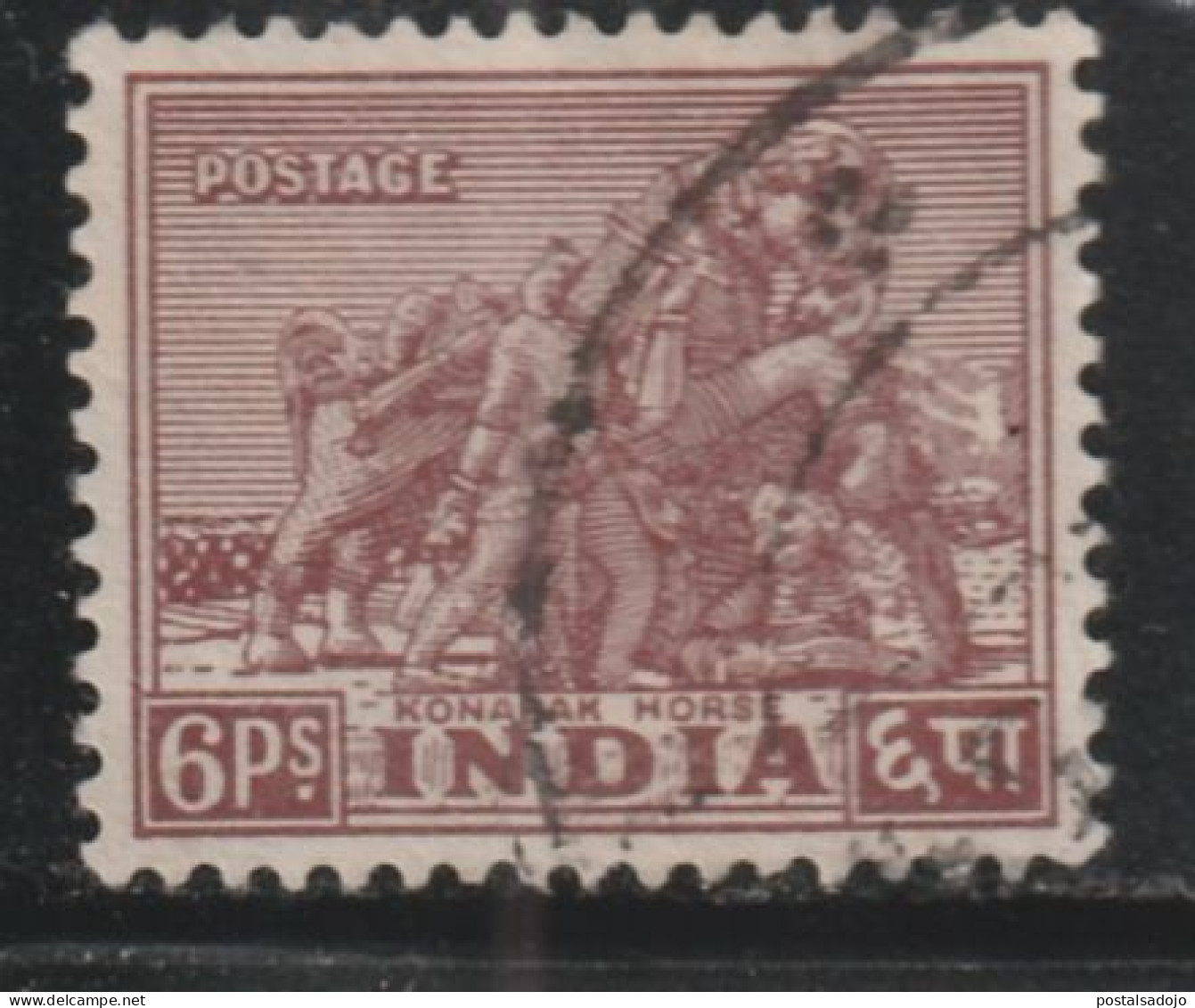 INDE 555 // YVERT 8 // 1949 - Gebruikt