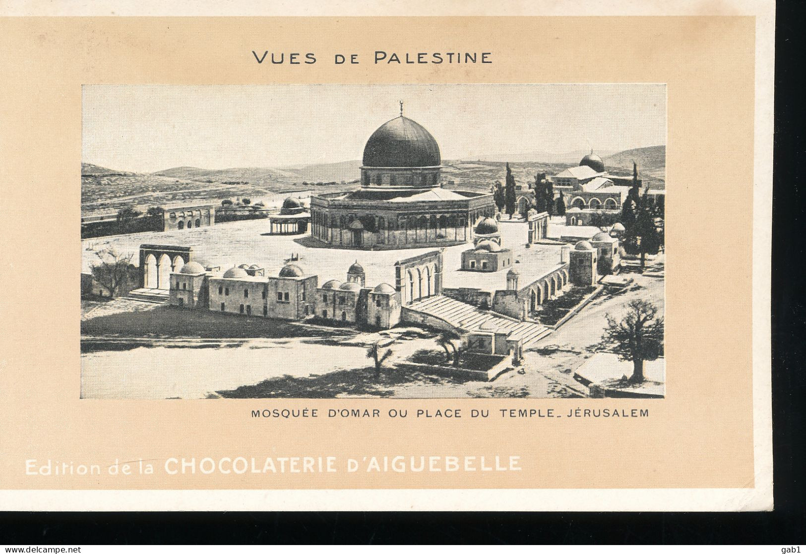 Vues De Palestine ---  Mosquee D'Omar Ou Place Du Temple  - Jerusalem - Palestine