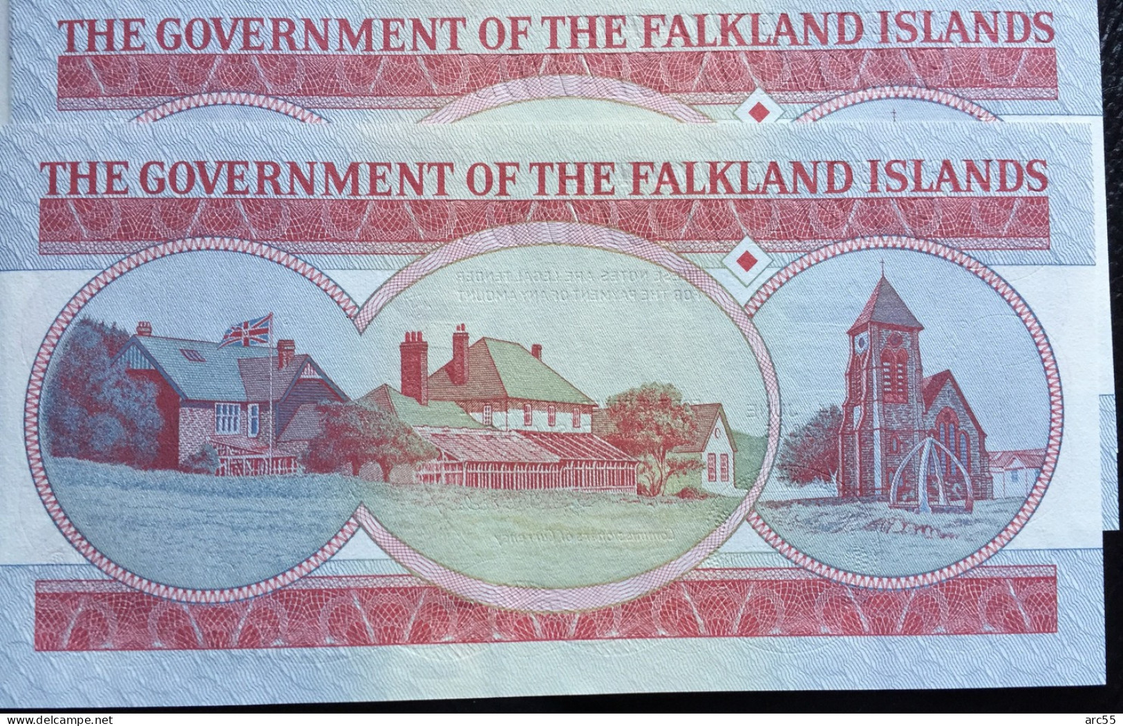 Falkland Islands £5 Pound 2005 Banknote BUNC - Falklandeilanden