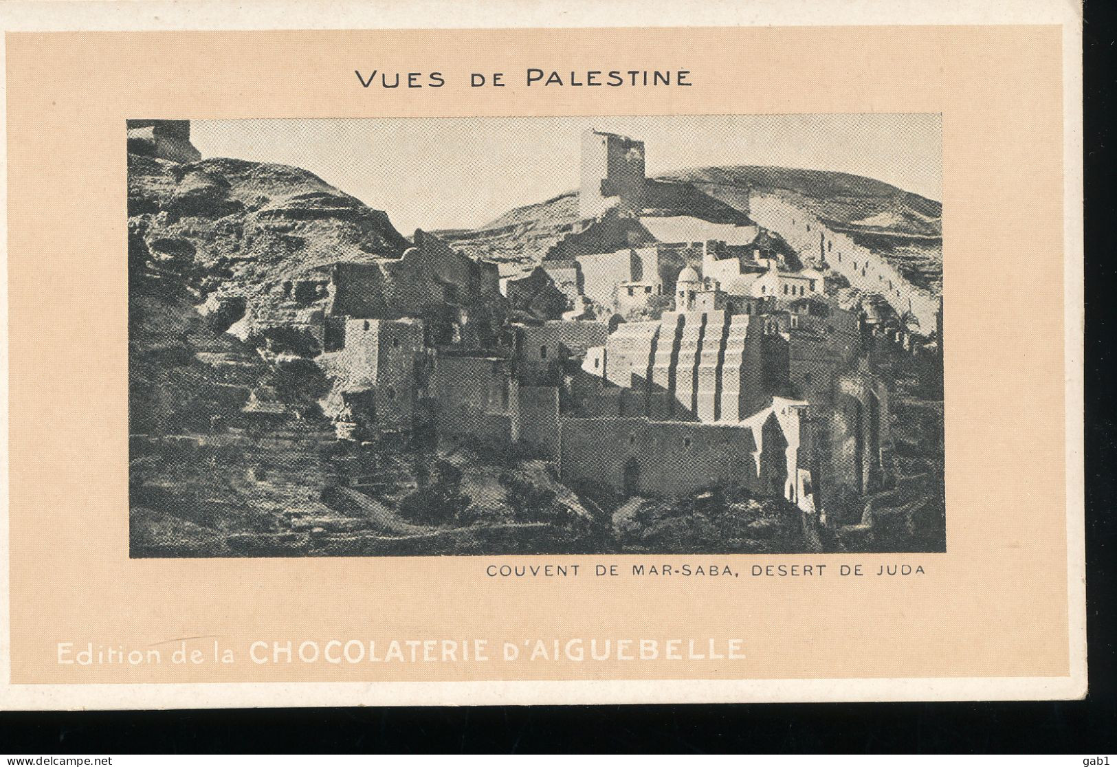 Vues De Palestine --- Couvent De Mar - Saba , Desert De Juda - Palestine