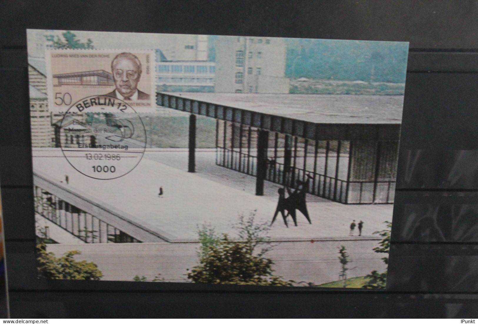 Berlin, Maximumkarte, MK, MC: MiNr. 753, 1986, Mies Van Der Rohe - Maximumkarten (MC)