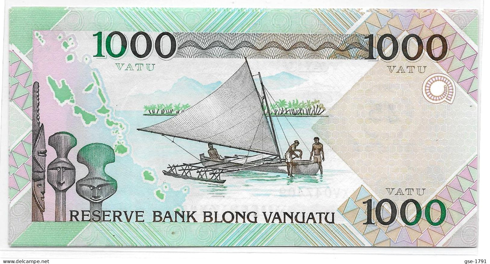 VANUATU Banque De RESERVE #11,  JUBILE D'argent 25 Ans Spécial Surcharge  Billets NEUFS - Vanuatu