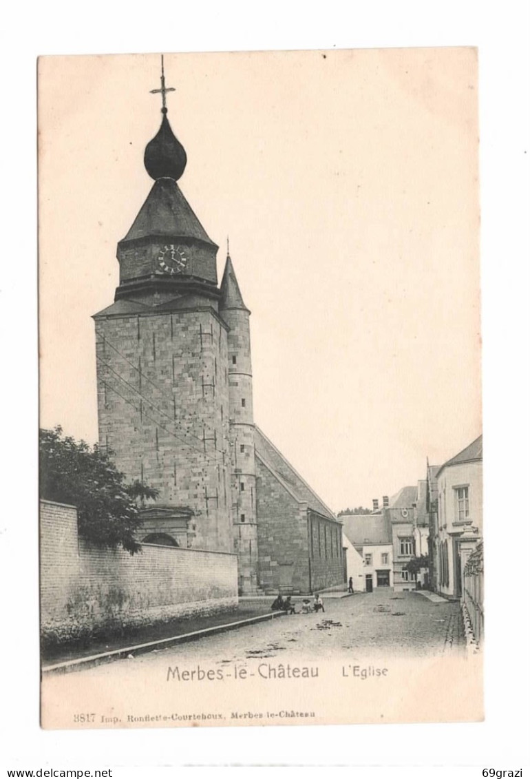 Merbes Le Château Eglise - Merbes-le-Chateau