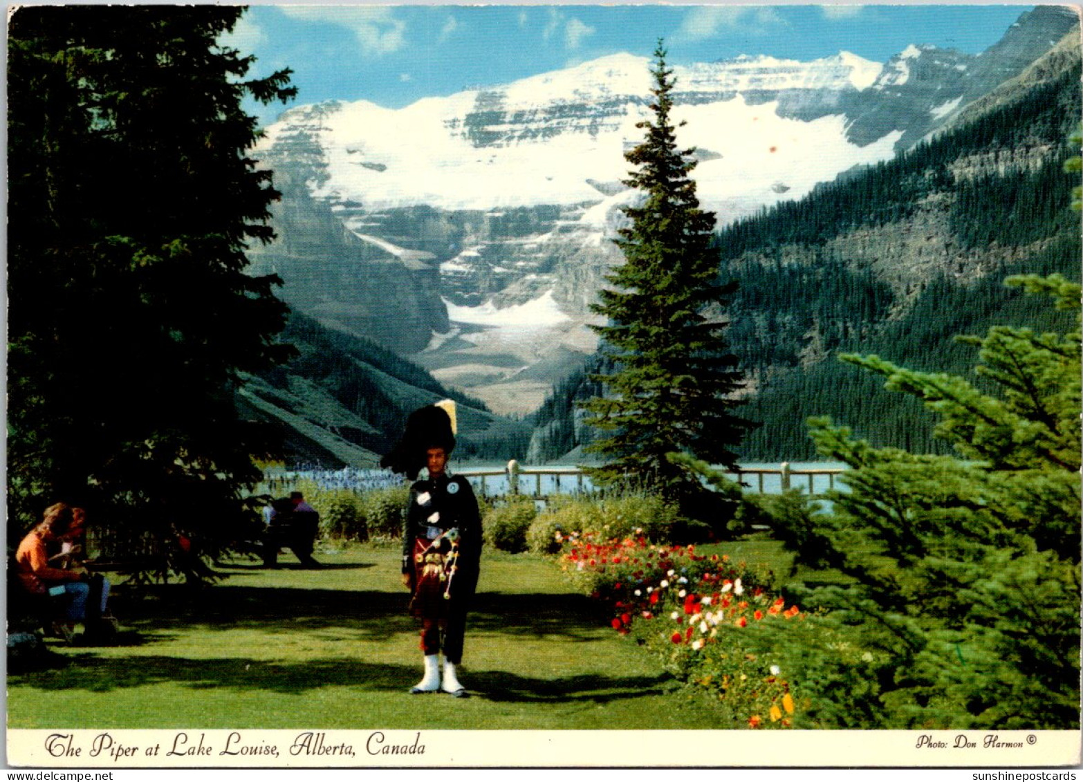 Canada Alberta The Piper At Lake Louise 1970 - Lake Louise
