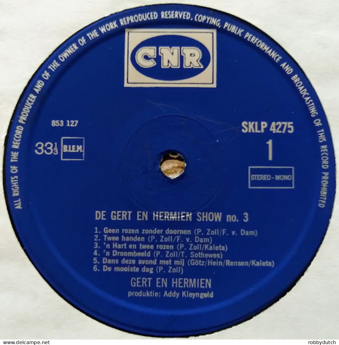 * LP * GERT EN HERMIEN SHOW No.3 (Holland 1968) - Sonstige - Niederländische Musik