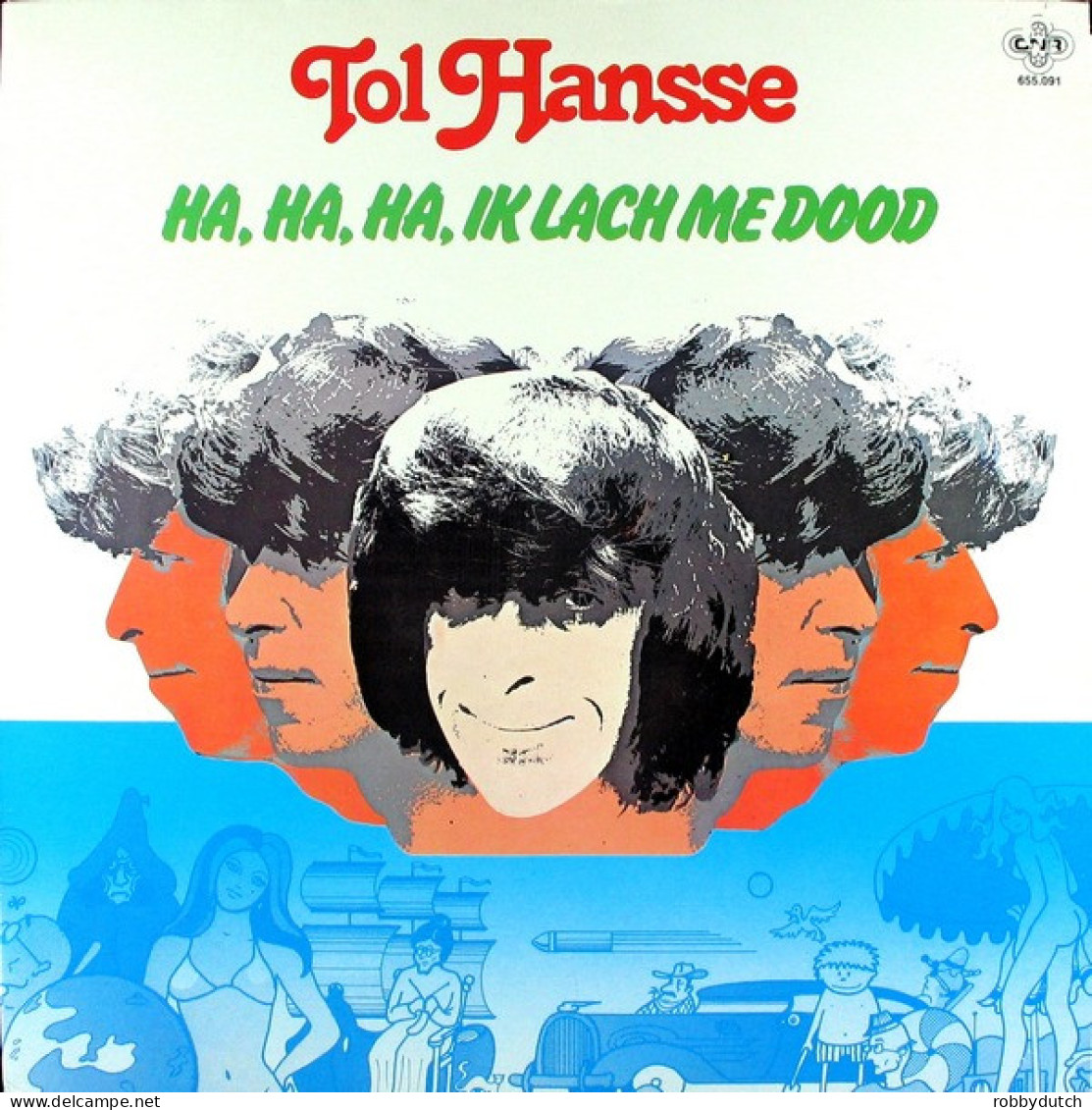 * LP *  TOL HANSSE - HA, HA, IK LACH ME DOOD (Holland 1979 EX) - Comiche