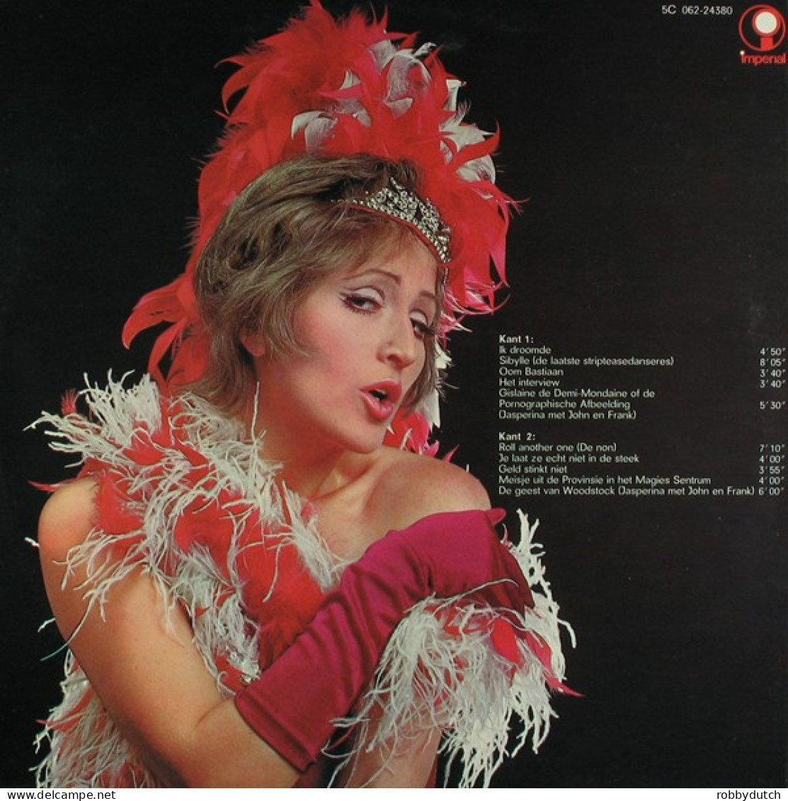 * LP *  JASPERINA DE JONG - DE JASPERINA SHOW (Holland 1971 EX!!) - Comiques, Cabaret