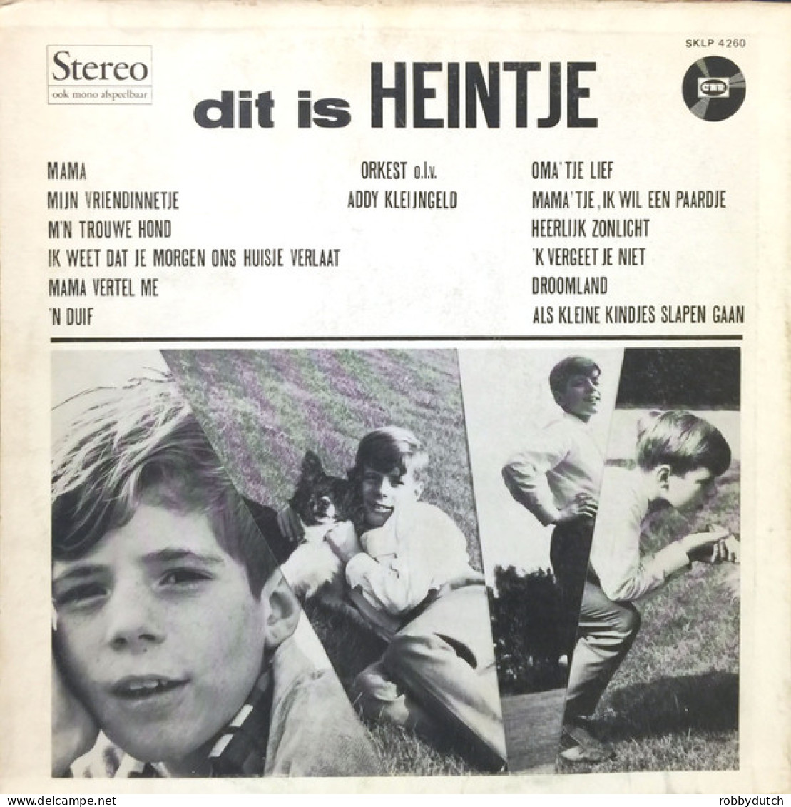 * LP *  DIT IS HEINTJE (Holland 1968) - Autres - Musique Néerlandaise