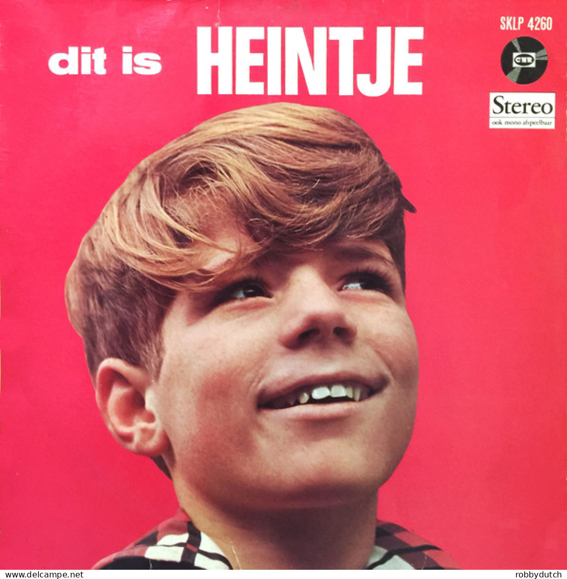 * LP *  DIT IS HEINTJE (Holland 1968 EX-) - Sonstige - Niederländische Musik