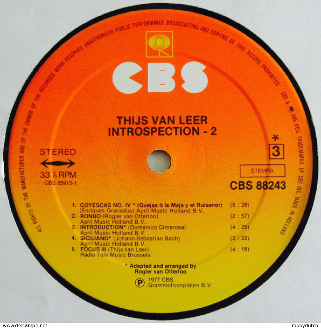 * 2LP *  THIJS VAN LEER - INTROSPECTION 1 & 2 (Holland 1977 EX) - Instrumental