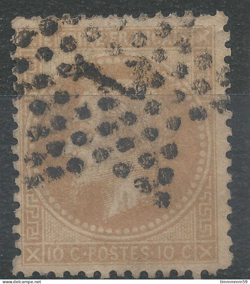 Lot N°77097   N°28B, Oblitéré étoile Chiffrée 7 De PARIS "R. Des Vlles-Haudrtes (juillet 1863 à Fin Mars 1876)" - 1863-1870 Napoléon III Lauré