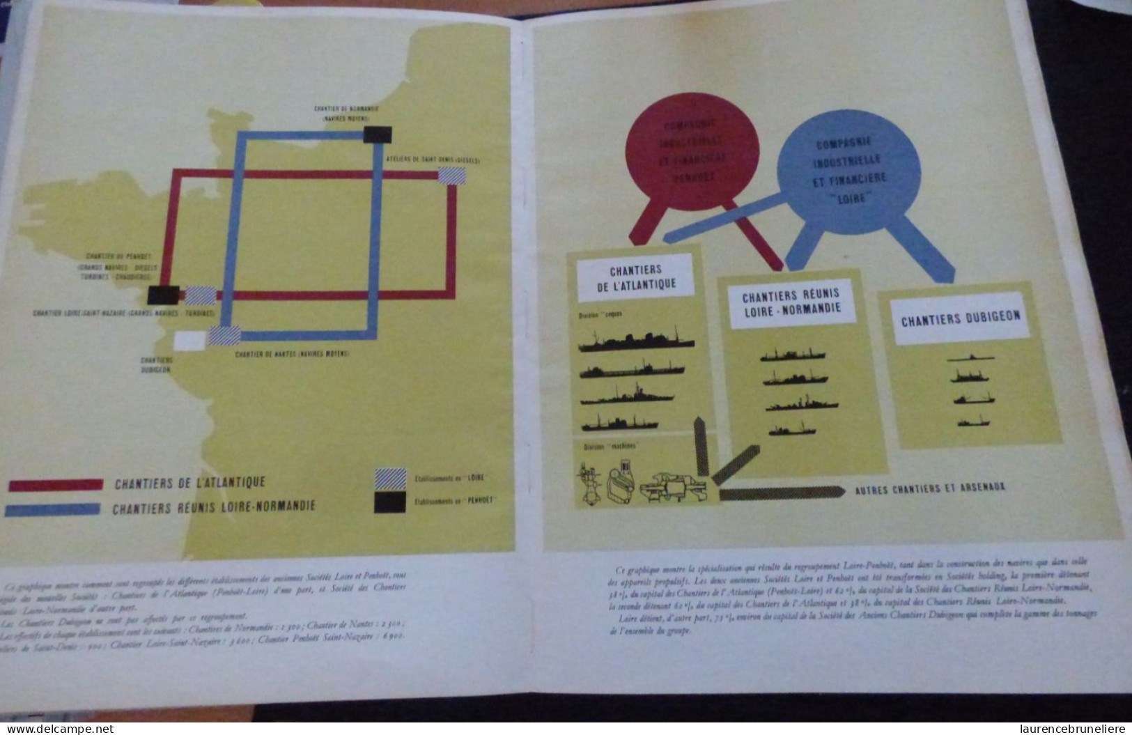 LIVRE -  LES CHANTIERS DE L'ATLANTIQUE - PANORAMA DES PAQUEBOTS ET CONSTRUCTIONS - SAINT-NAZAIRE - Other & Unclassified