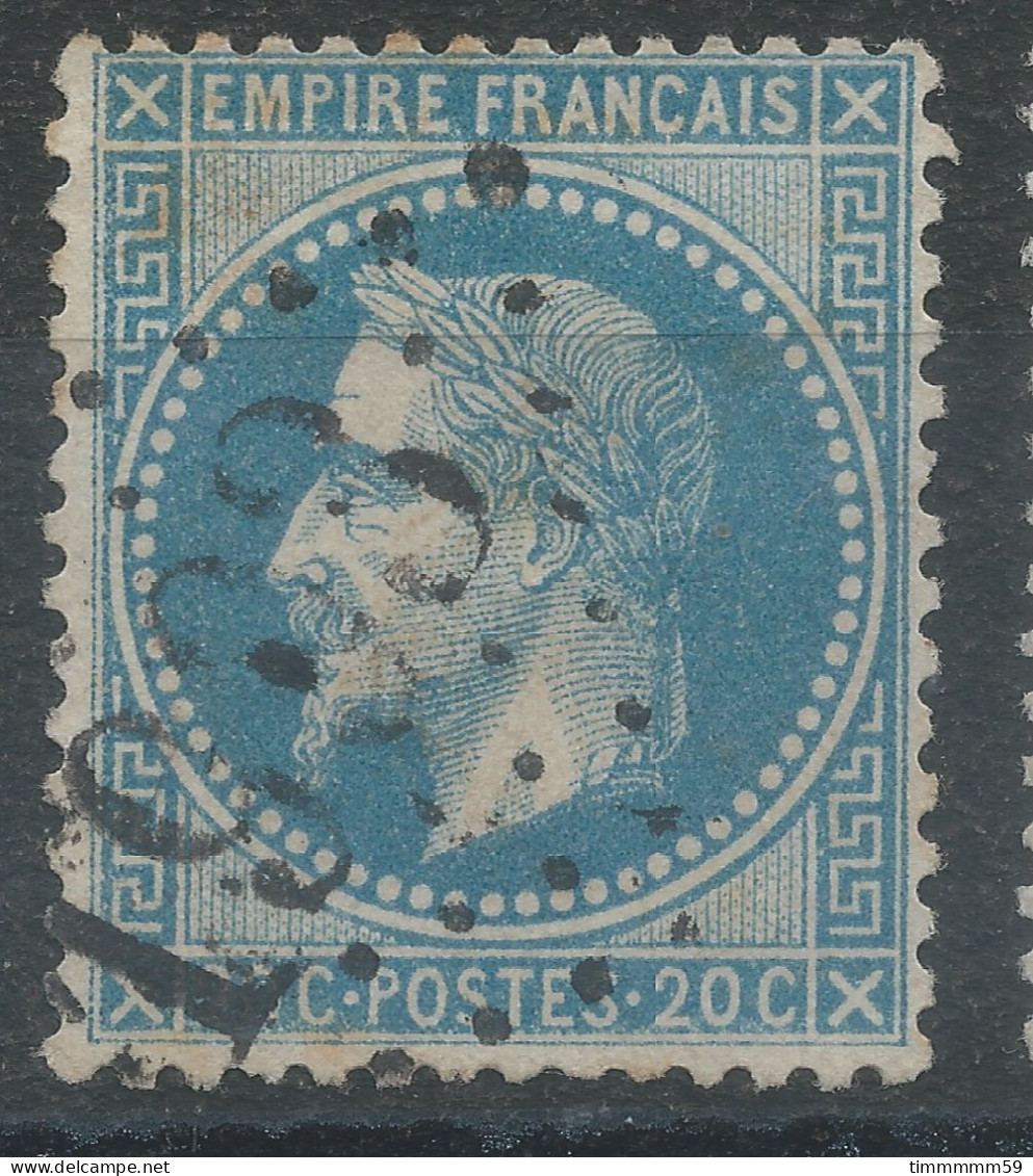 Lot N°77104   N°29B, Oblitéré GC 1993 Lavoncourt, Saône-et-Loire (70), Indice 6 - 1863-1870 Napoléon III Lauré