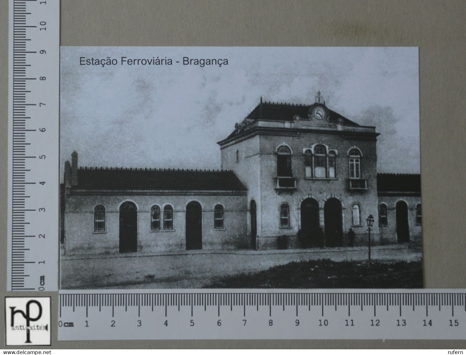 PORTUGAL  - ESTAÇÃO FERROVIÁRIA - BRAGANÇA - 2 SCANS  - (Nº55698) - Bragança