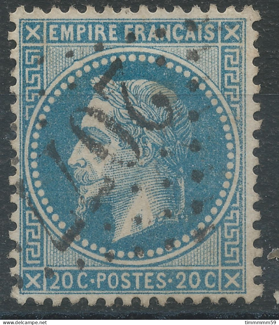 Lot N°77113   N°29B, Oblitéré GC 2077 Longué, Maine-et-Loire (47), Indice 5 - 1863-1870 Napoléon III Lauré