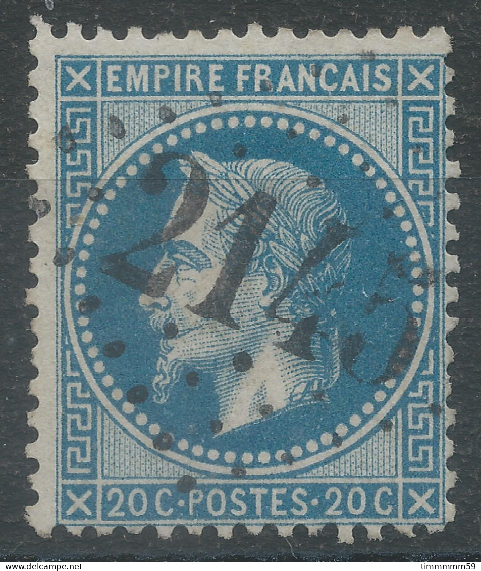 Lot N°77119   N°29B, Oblitéré GC 2145 Lyon, Rhone (68) - 1863-1870 Napoléon III Lauré