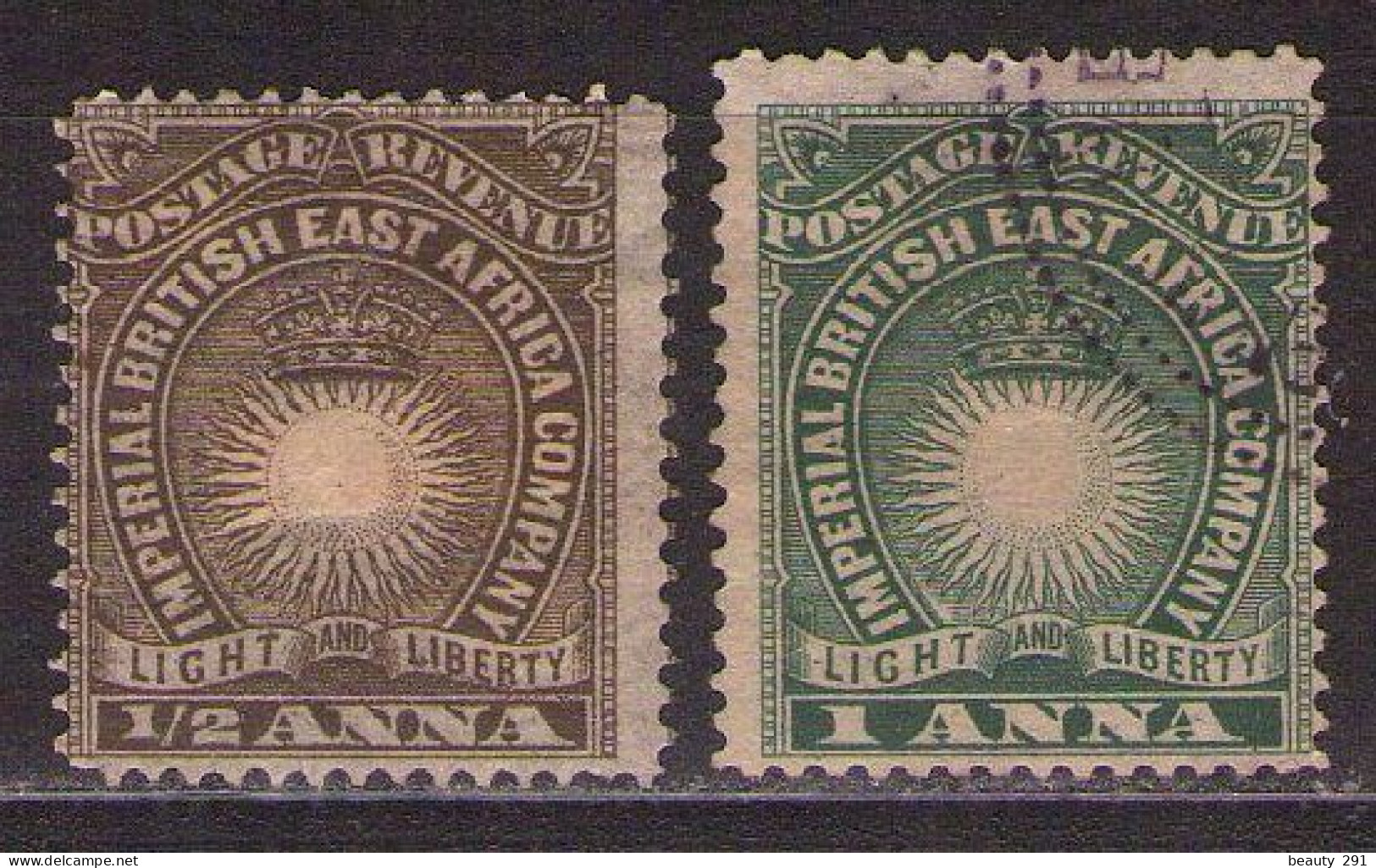 BRITISH EAST AFRICA COMPANY LOT USED - Afrique Orientale Britannique