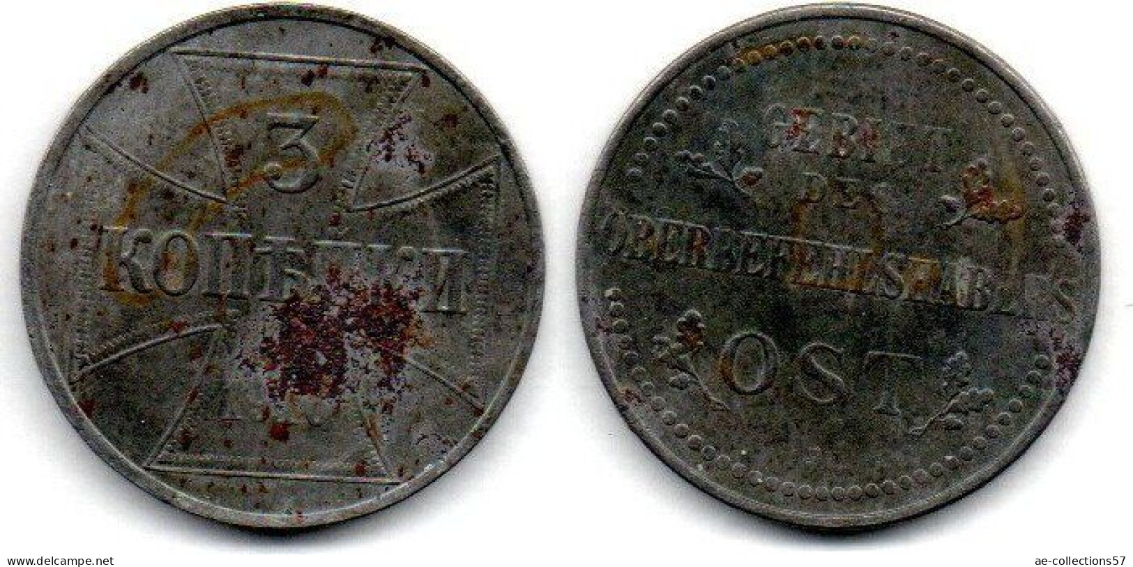 MA 23324 / Russie - Russia - Russland 3 Kopeks 1916 TB - Russie