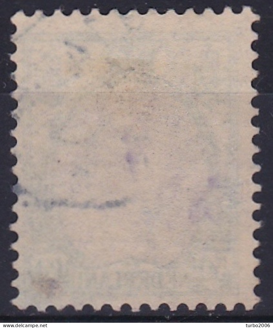 1899-1921 Koningin Wilhelmina 50 Cent Grijs / Violet  Plaatfout Gebroken C  NVPH 75 P (leidraad Fout 4) - Plaatfouten En Curiosa