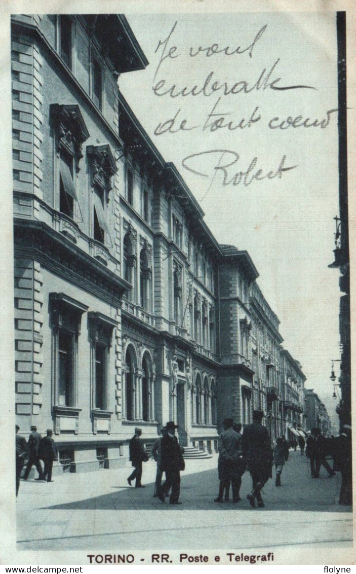 Torino - Turin - Rue - Poste E Telegrafi - Italie Italia - Andere Monumenten & Gebouwen